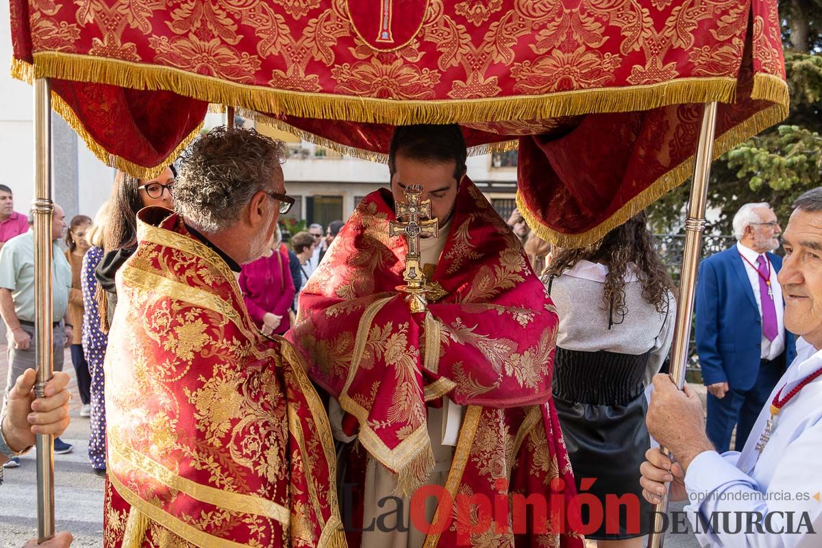 Visita de la Vera Cruz a las pedanías de Caravaca y Moratalla