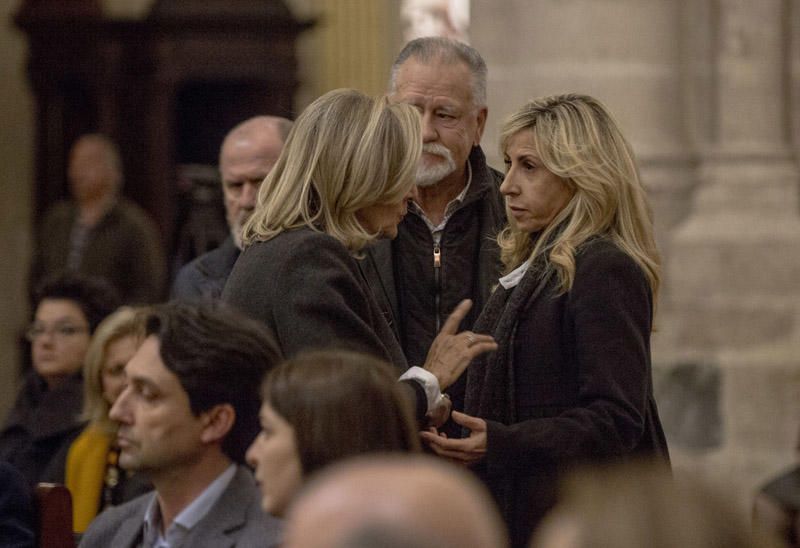 Misa celebrada en la Catedral de València en el primer aniversario de la muerte de la exalcaldesa