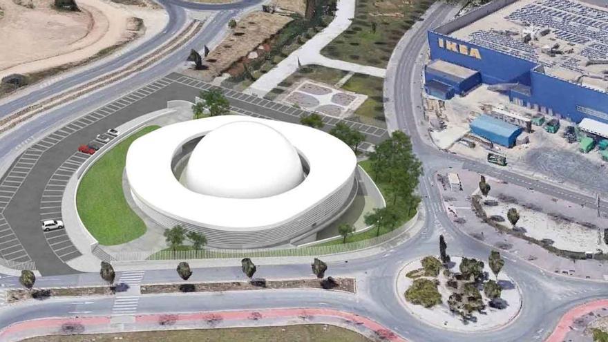 El planetario de Málaga abrirá en 2025 y tendrá vinculación con la Universidad y el CSIC