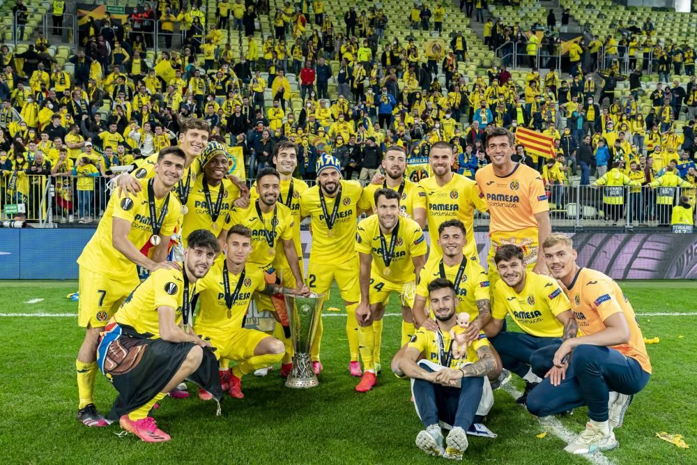 Así se vivió desde dentro la fiesta del Villarreal por ganar la Europa League