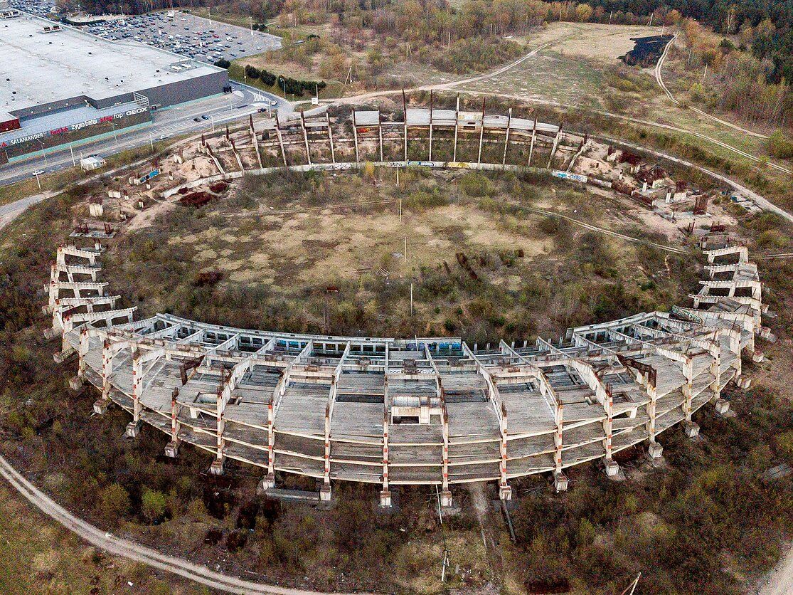 Lithuania National Stadium, Vilna.
