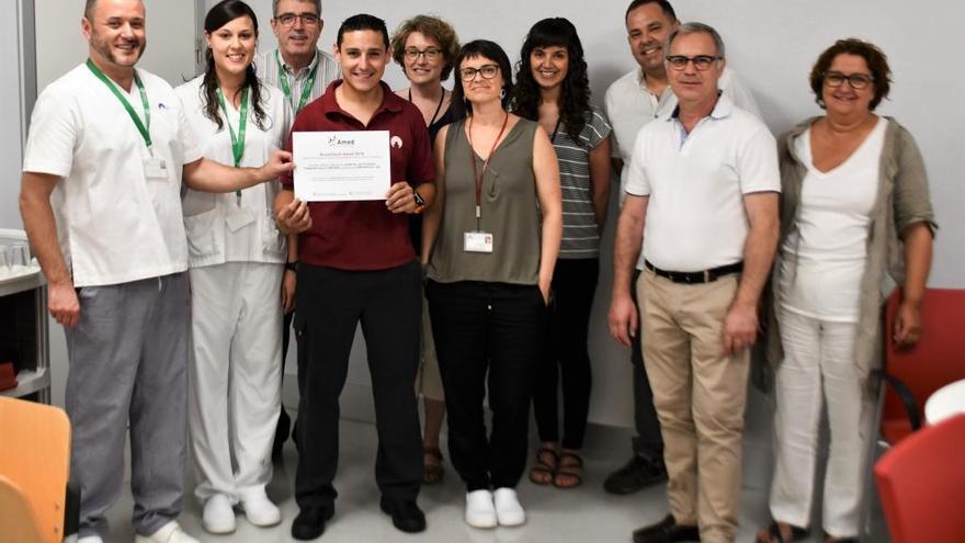 La cafeteria de l&#039;Hospital de Figueres renova l&#039;acreditació AMED per promoure la dieta mediterrània