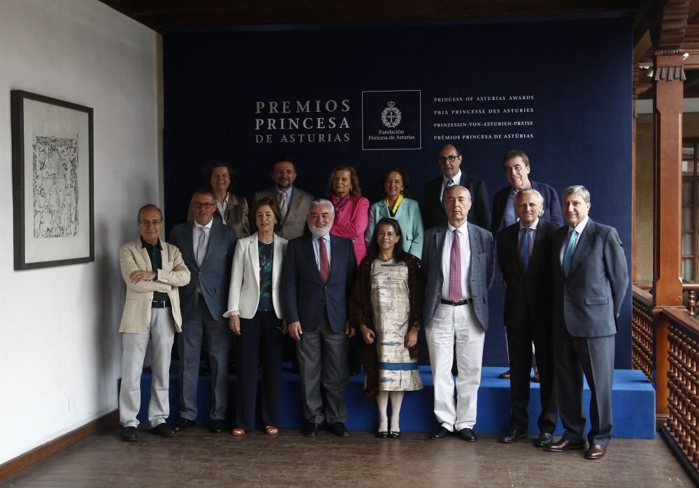 Reunión del Jurado del Premio Princesa de Asturias de las Lestras