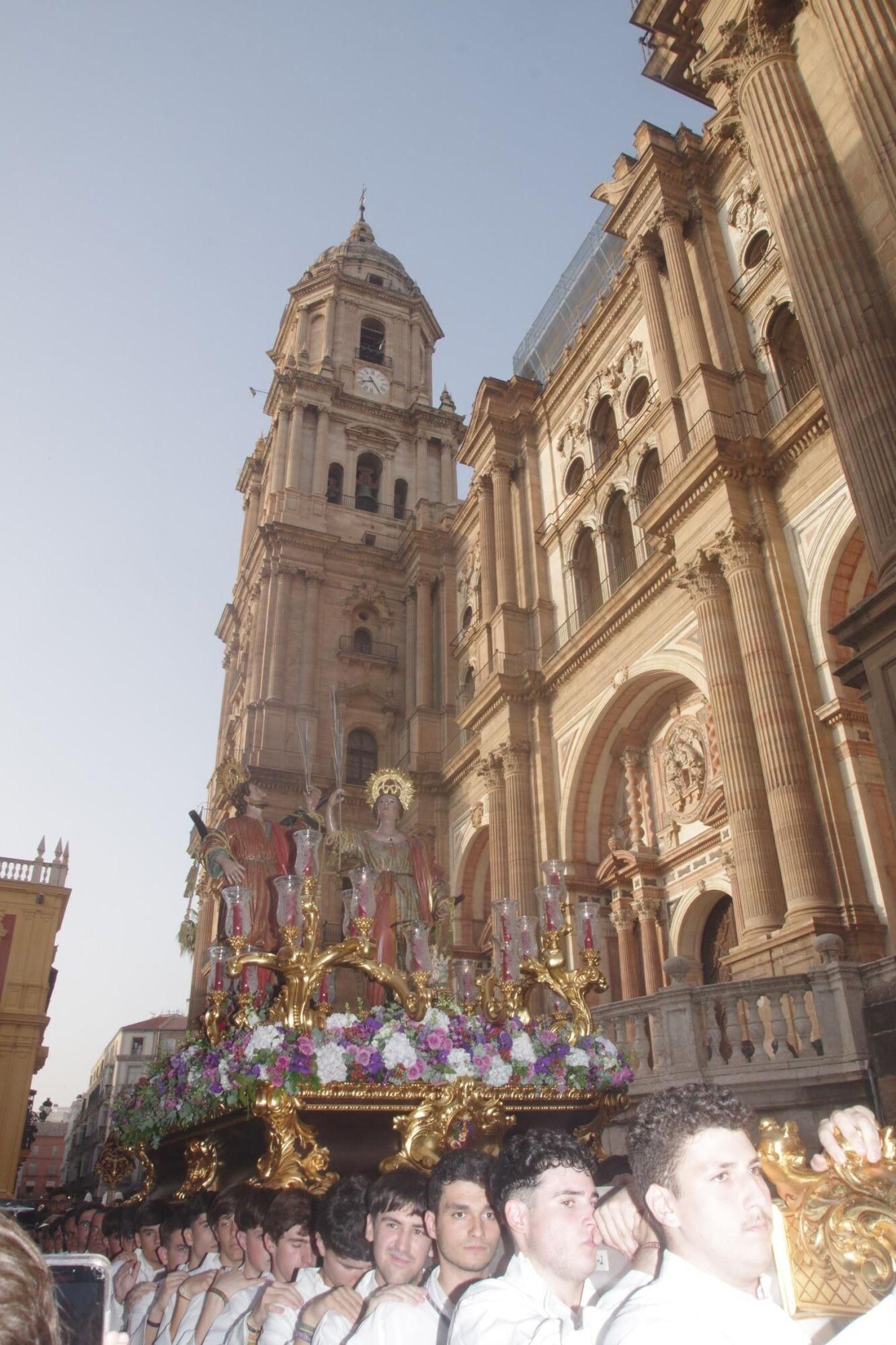 Procesión de los Patronos de Málaga 2025