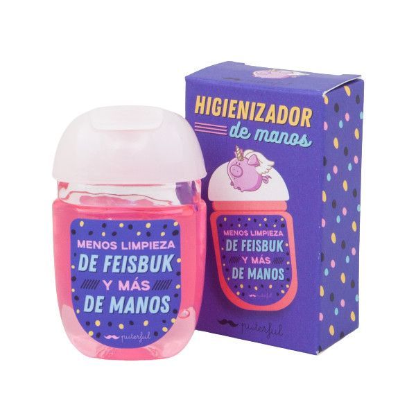 Higienizador de Manos Menos Limpieza de Feisbuk y más de Manos