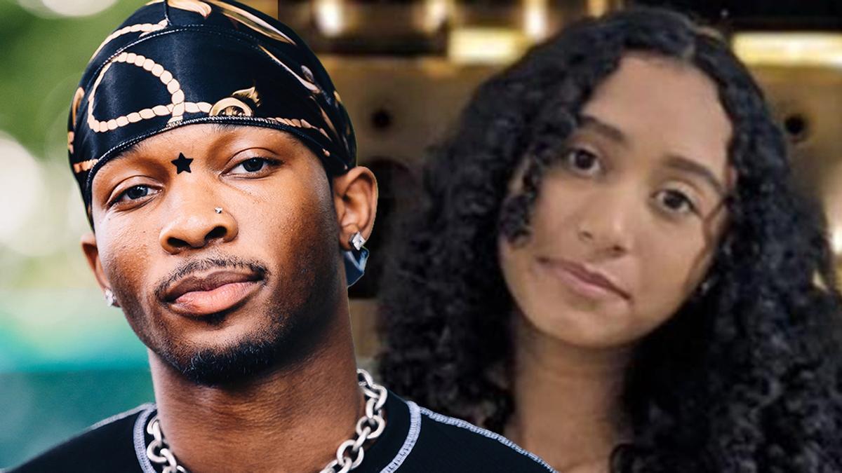 Imagen editada del cantante d4vid, de 21 años, y Celeste Rivas Hernández, desaparecida en 2024 con 13 años