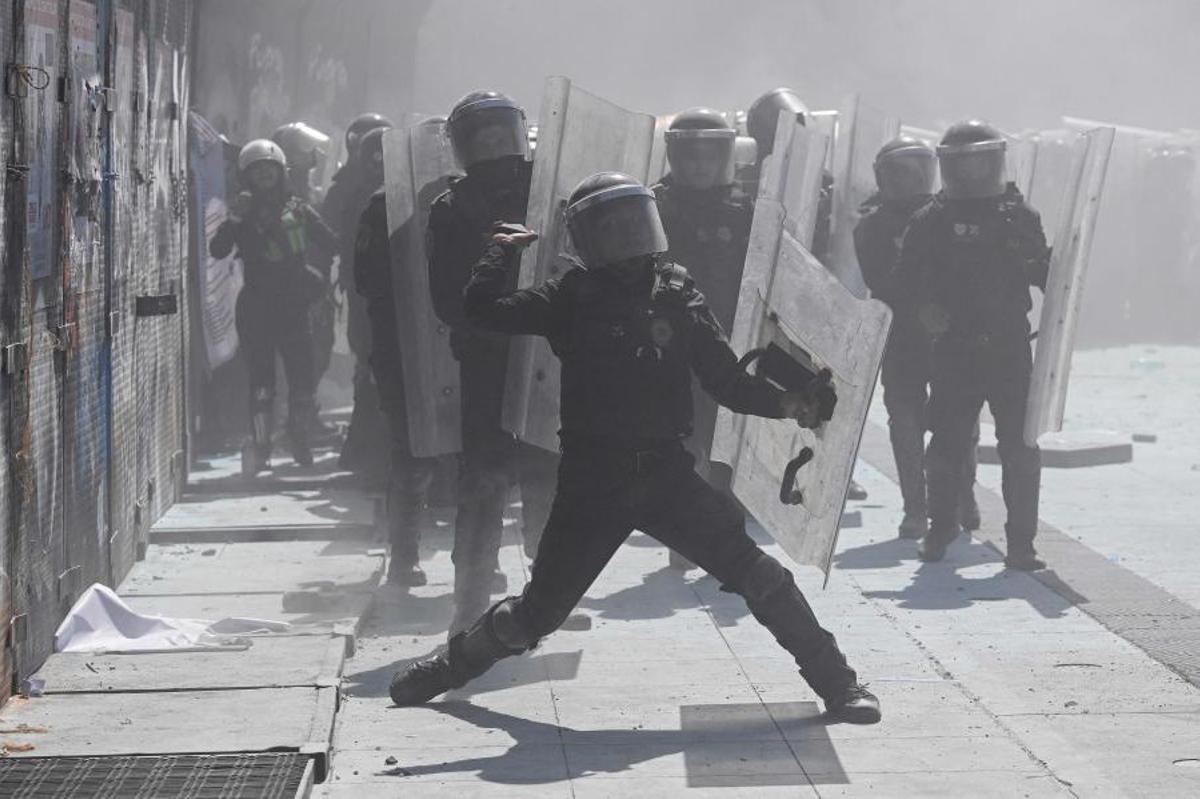 Incidentes en la marcha de la ‘Generación Z’ contra la corrupción en México
