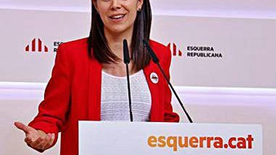 La portaveu dels republicans, Marta Vilalta