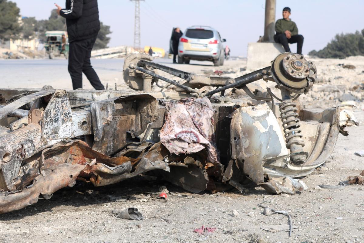 Atentado bomba en Manbij, Alepo.