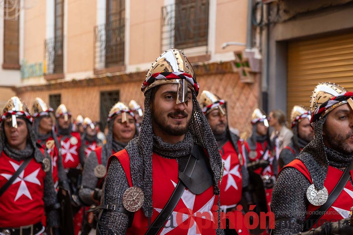 Procesión del día 3 en Caravaca (bando Cristiano)