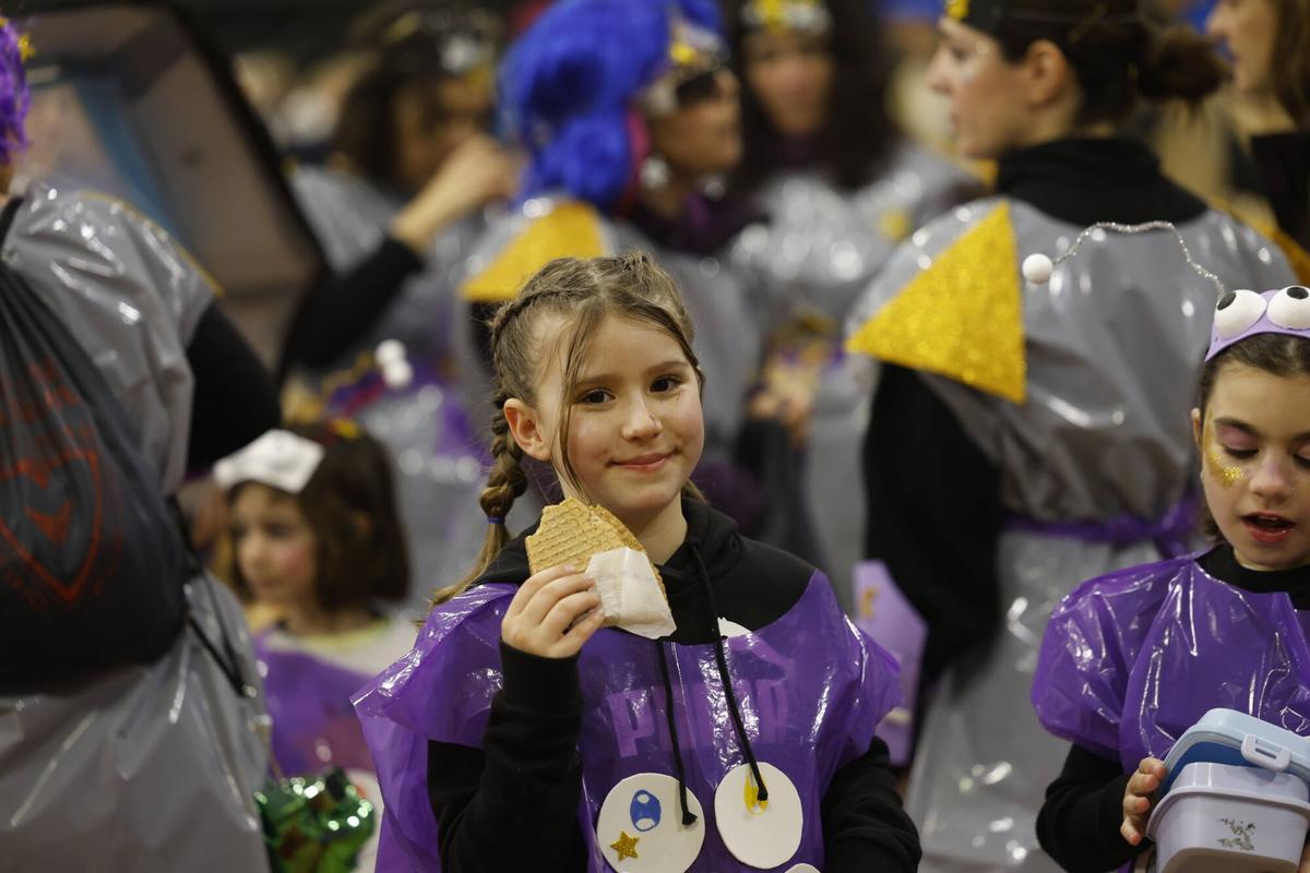 En imágenes: Los escolinos de Avilés, de fiesta en El Quirinal