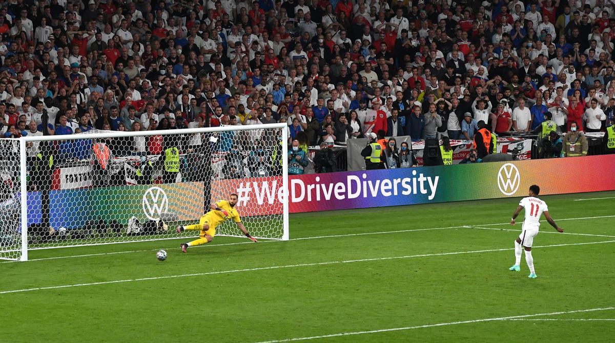 Así fue la tanda de penaltis en la que Italia conquistó la Eurocopa
