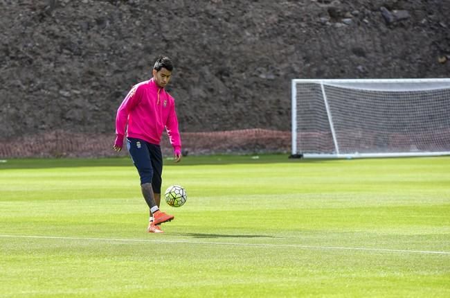 Entrenamiento de la UD Las Palmas