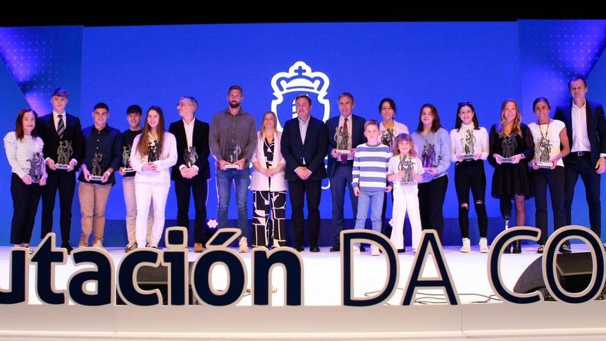 La Diputación premia a los deportistas coruñeses