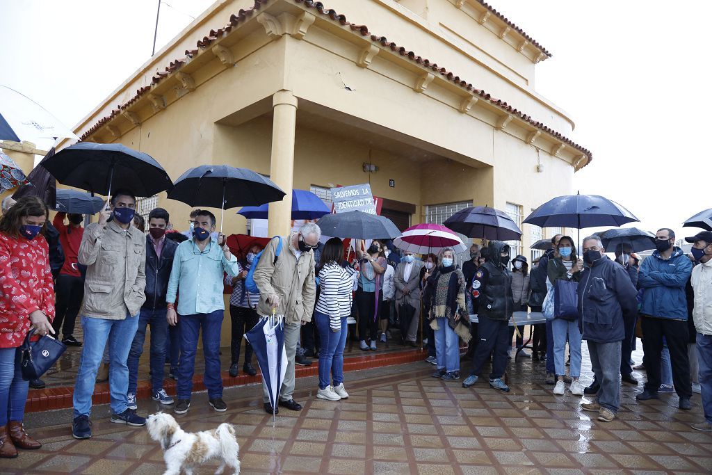 Impiden el desalojo de la vivienda de un jubilado en Cabo de Palos