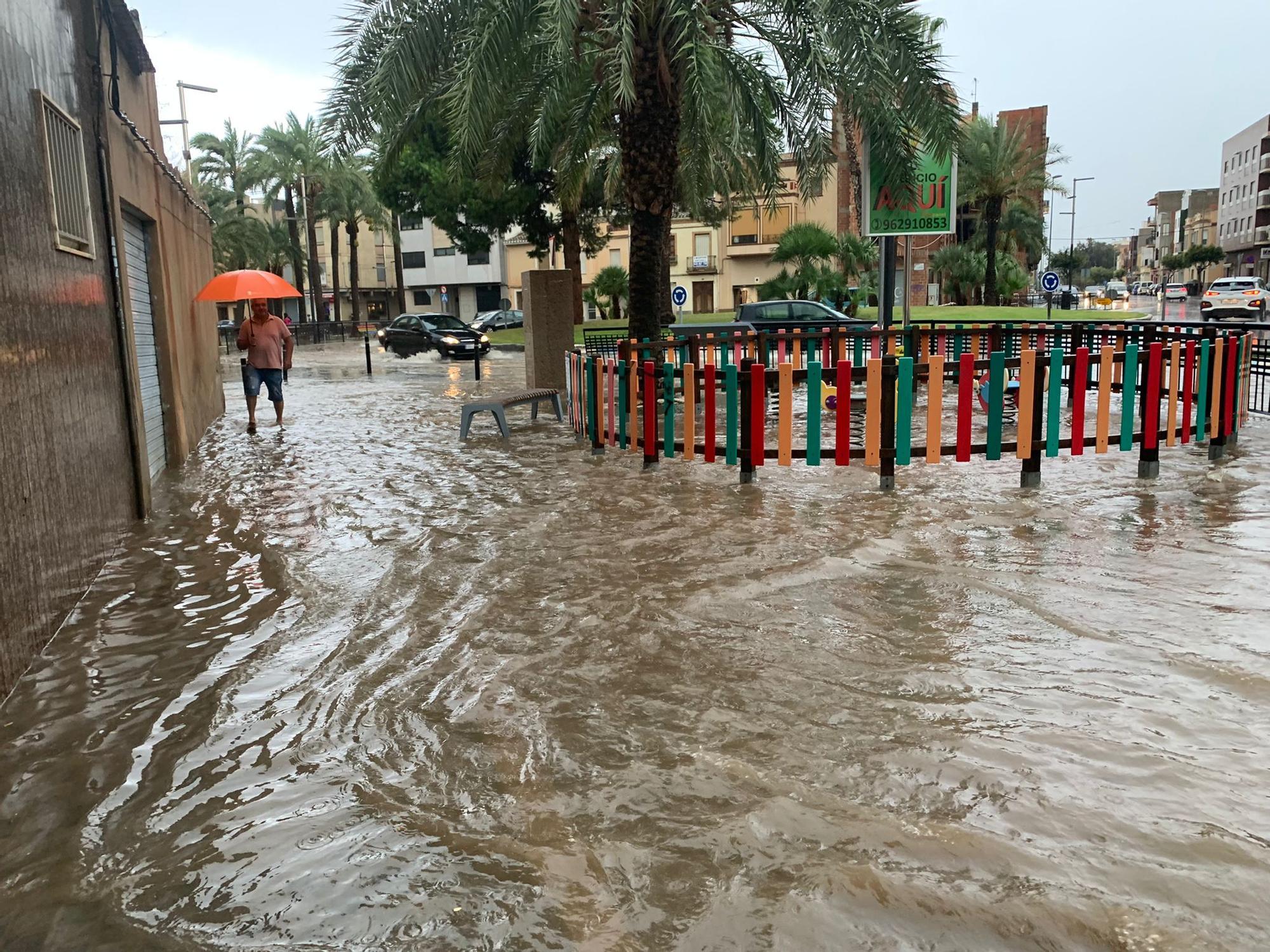 Las imágenes más impactantes de la tormenta