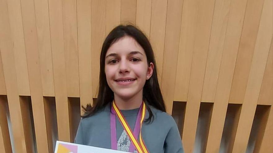 Celia Villastrigo, del Virgen de la Vega de Benavente, medalla de plata en la Olimpiada Femenina Española de Matemáticas