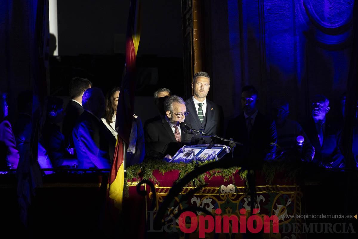 Pregón de Fiestas en Caravaca