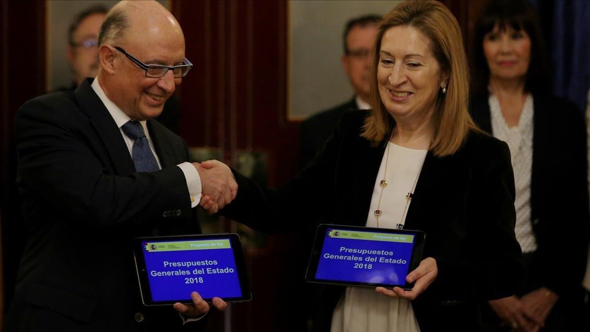 Presentación del Proyecto de Ley de los Presupuestos Generales del Estado para el 2018.