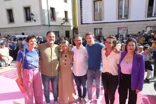 Así fue el mitin de Yolanda Díaz en Gijón por las elecciones europeas (en imágenes)