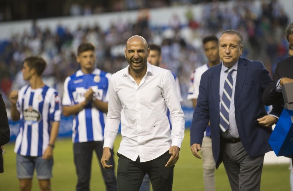 Manuel Pablo, homenajeado en el Teresa Herrera