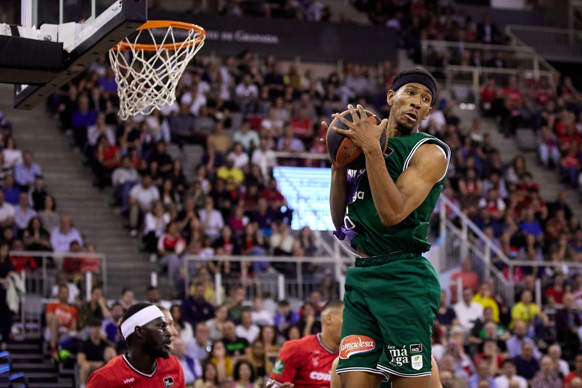 Una imagen del Fundación Granada - Unicaja de la jornada 26 de la Liga Endesa.