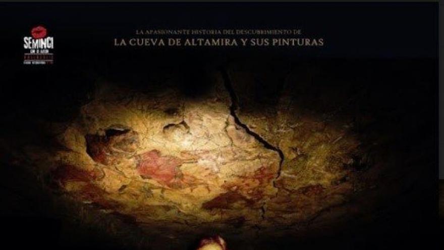 Cartel del documental &quot;Altamira, el origen del arte&quot;