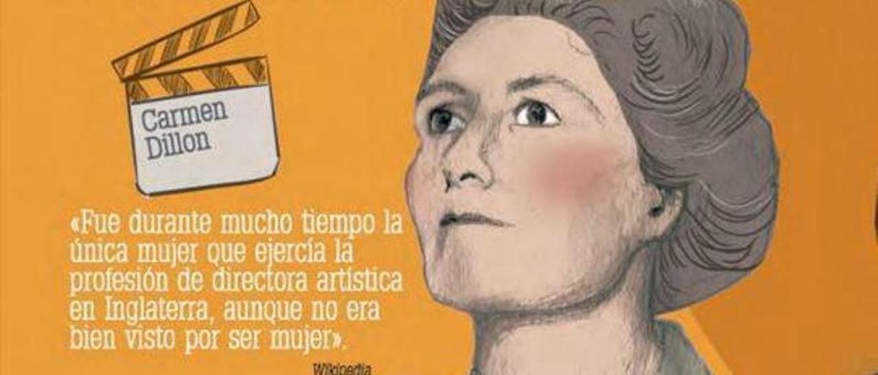 ïl·lustració de Carmen Dillon al calendari.