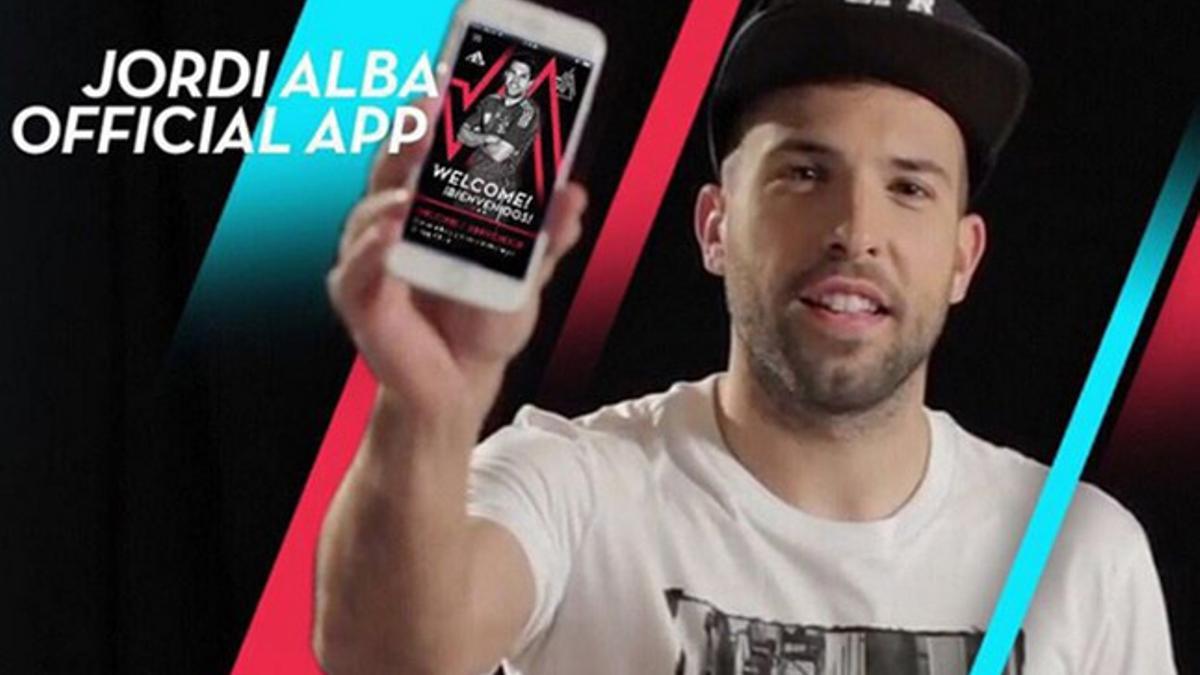 Jordi Alba estrema aplicación personal