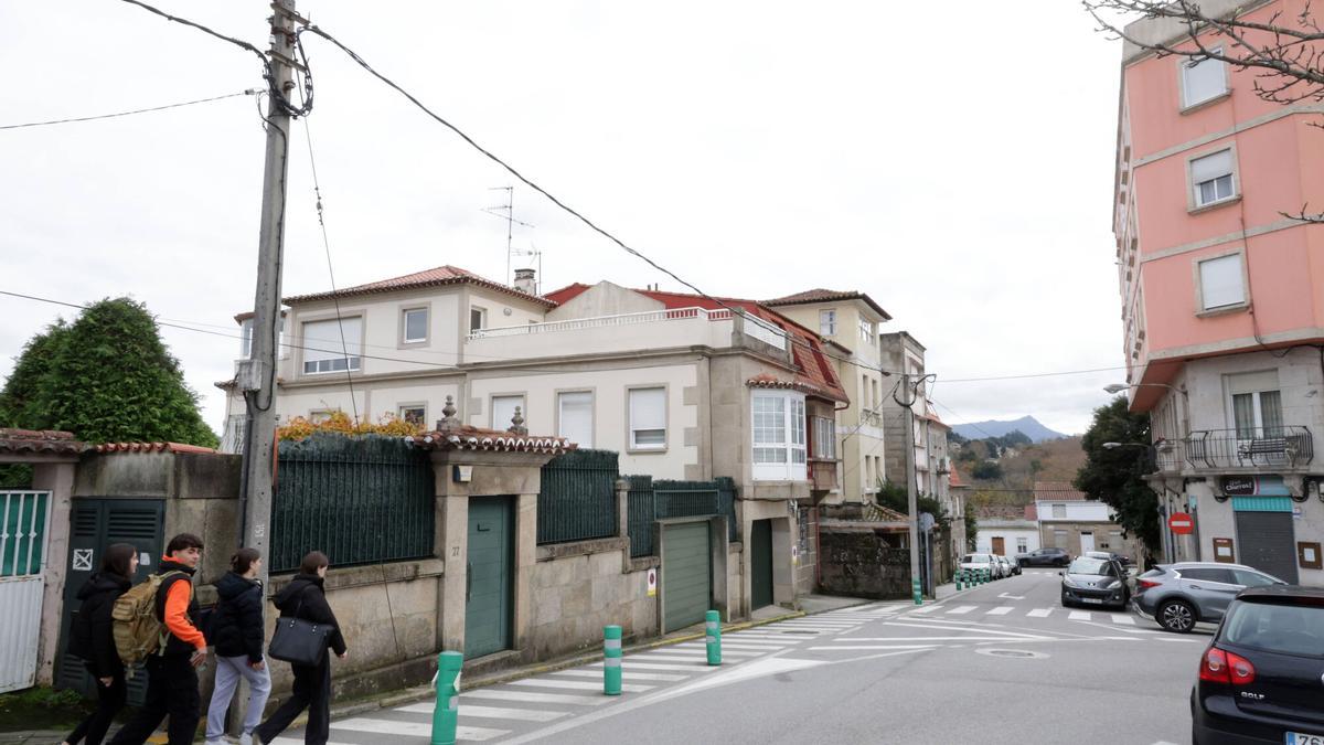Vista de la calle Carmen donde se desarticuló un narcopiso.