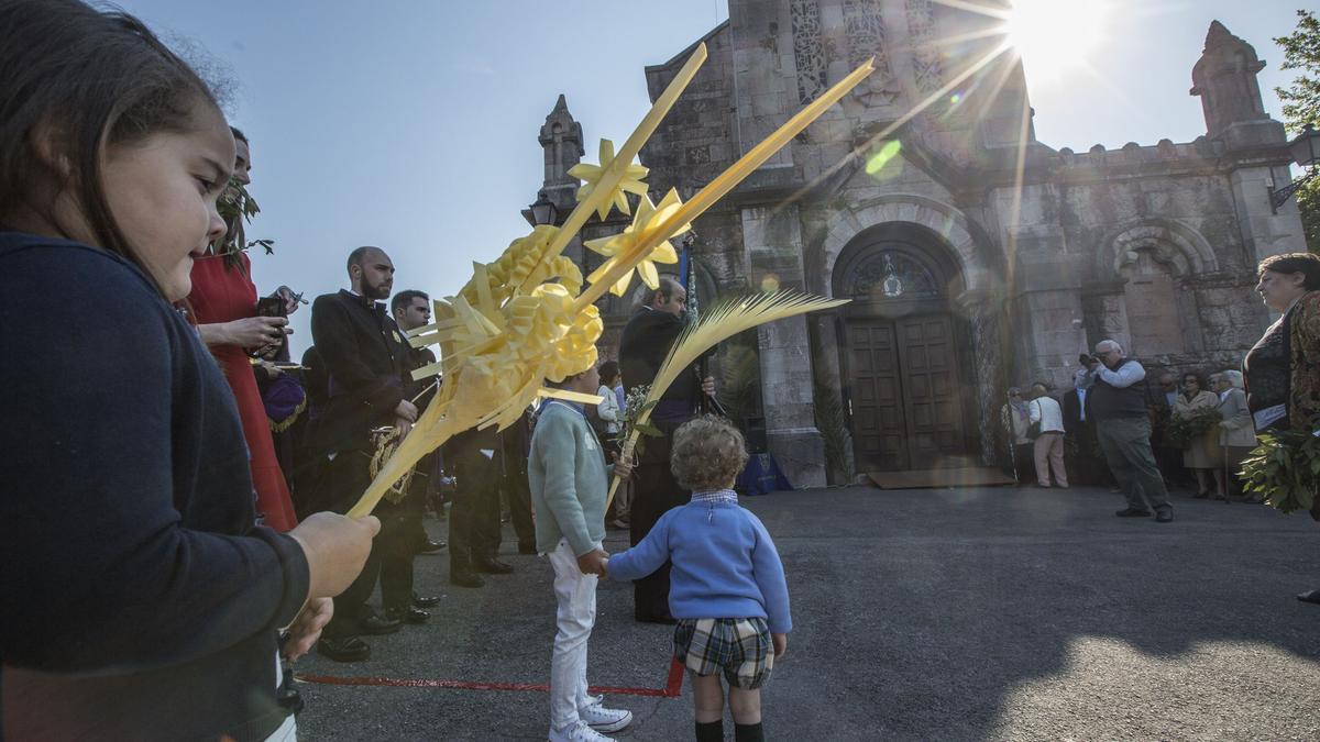 Procesión de La Borriquilla en San Pedro de los Arcos