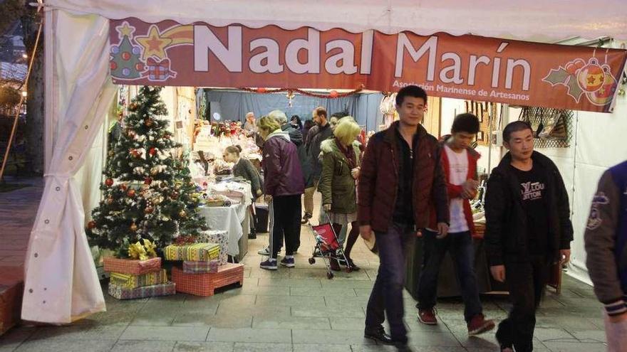 La feria de regalos y artesanía Nadal Marín del pasado año. // Santos Álvarez