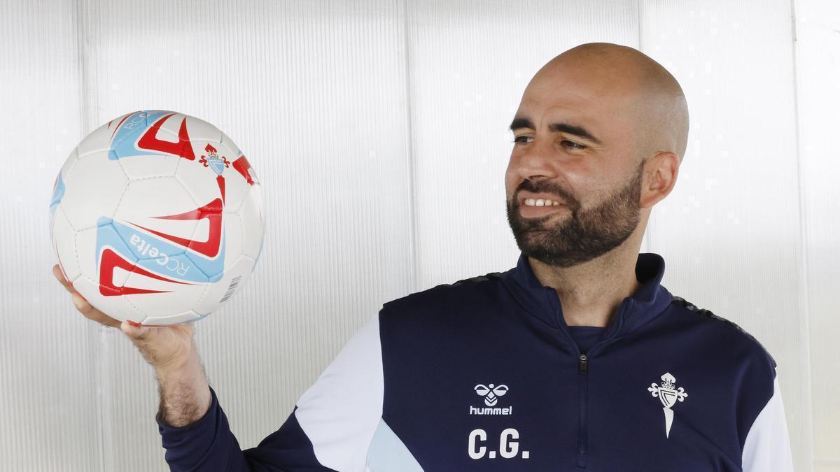 Afouteza (Mos). Claudio Giráldez, entrenador del Celta.