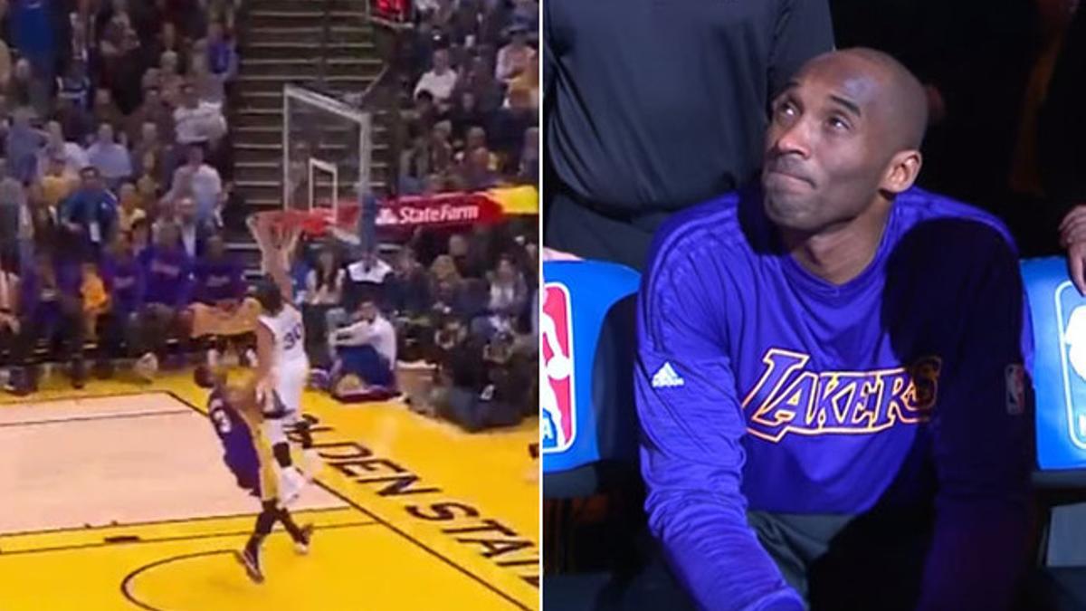 Curry y Bryant, protagonista en el Warriors-Lakers