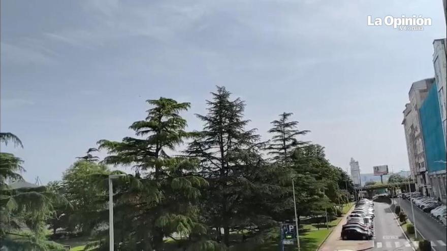 Qué provoca la llegada de polvo de África a A Coruña y cuánto durará