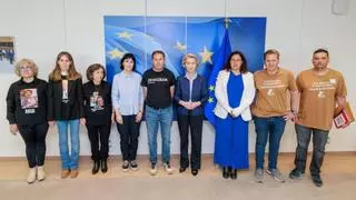 Von der Leyen, tras reunirse con las víctimas de la dana: "Esta tragedia debe guiar nuestros preparativos de futuro"
