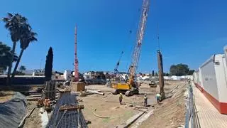Las obras del nuevo de centro de salud de El Palo de Málaga avanzan a “muy buen ritmo”