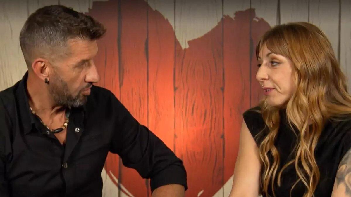 José Luis y Eva en 'First Dates'