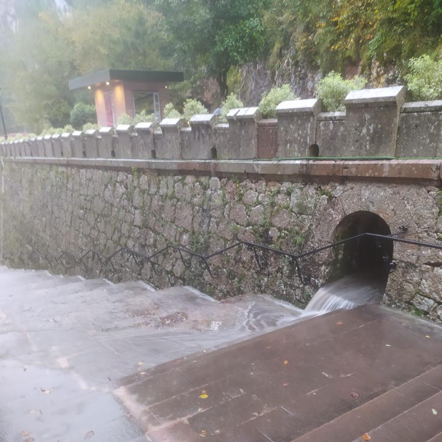 Inundaciones en Covadonga