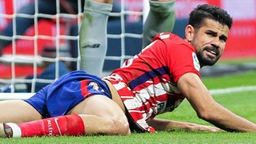 Diego Costa sufre una lesión muscular.