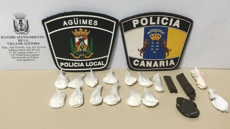 Incautan droga en Agüimes