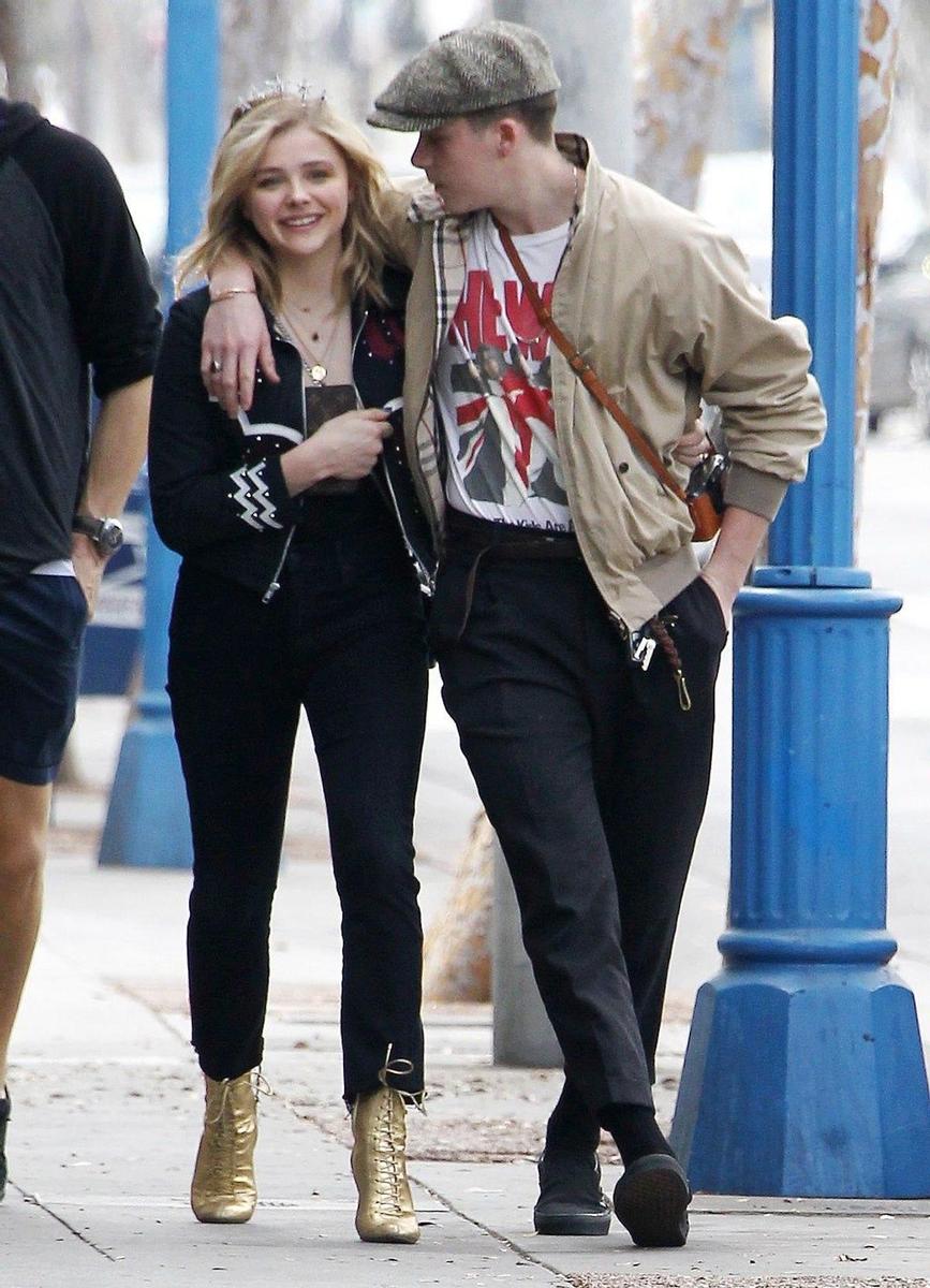 Chloë Moretz y Brooklyn Beckham