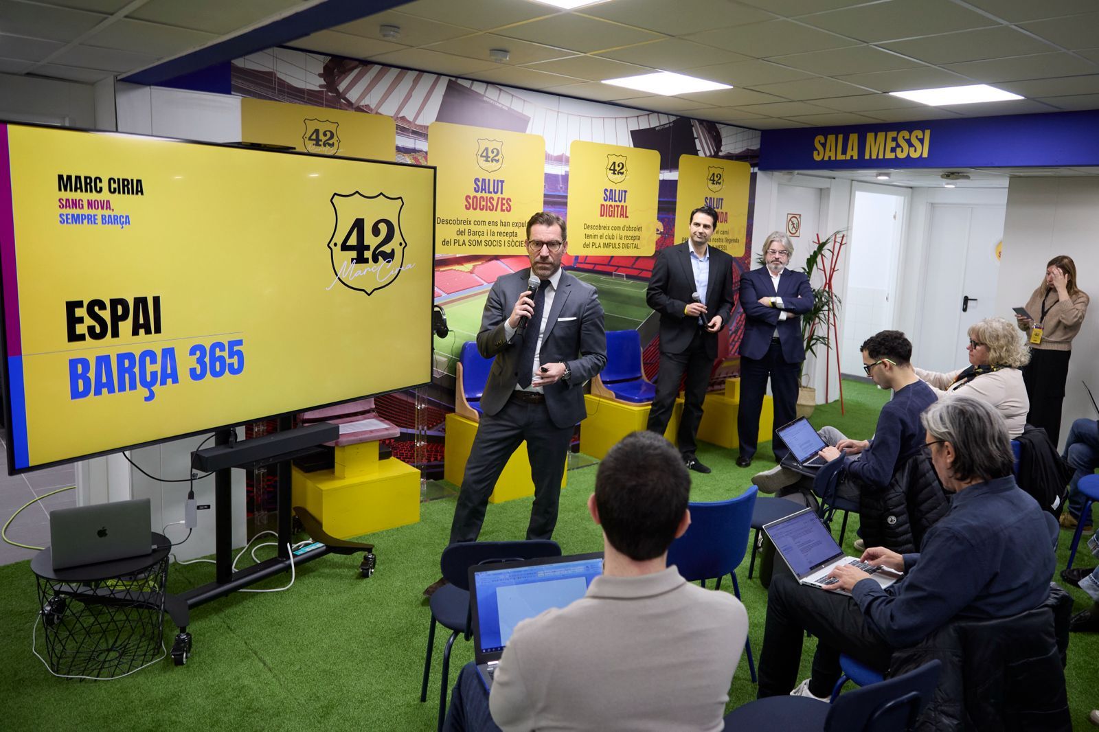 Marc Ciria resucita los terrenos de Viladecans