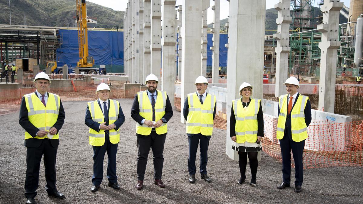 Fernando López Miras asegura que la nueva planta de biocombustibles avanzados es “una gran noticia y un nuevo avance”.