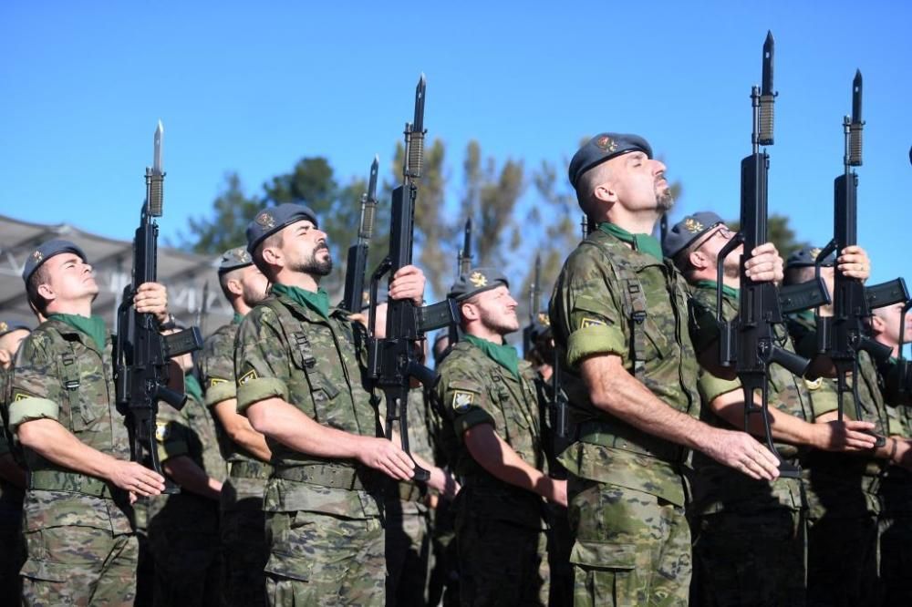 El general Romero Losada se despide de la Brilat