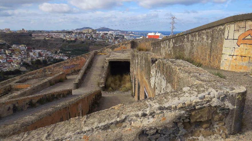 Imagen de la batería de San Juan, en la capital grancanaria.