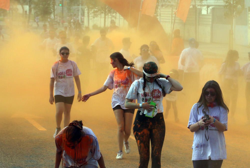 II Holi Run en Málaga