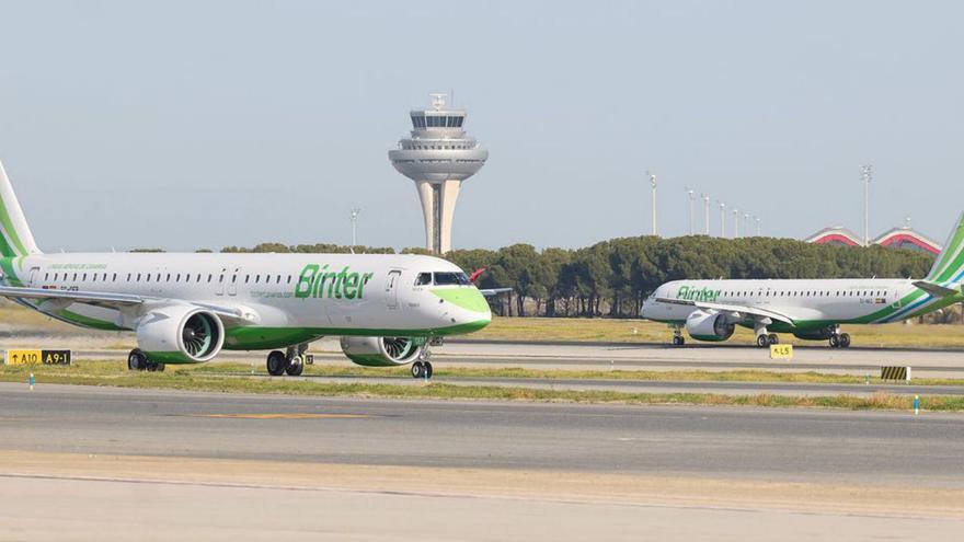 Binter inicia vuelos directos entre Valencia y Canarias con doble frecuencia diaria