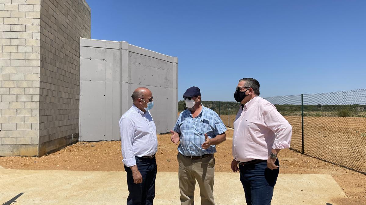 Presentación del nuevo depósito de agua de Manganeses de la Polvorosa.