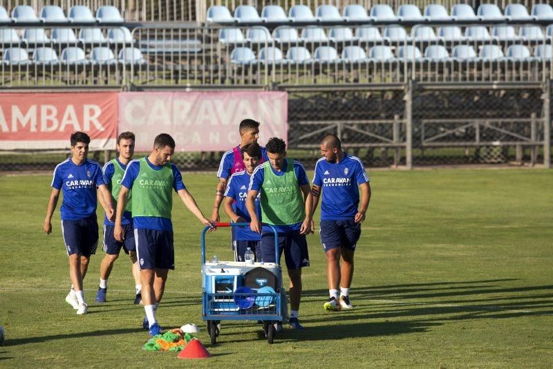 El Real Zaragoza vuelve a los entrenamientos